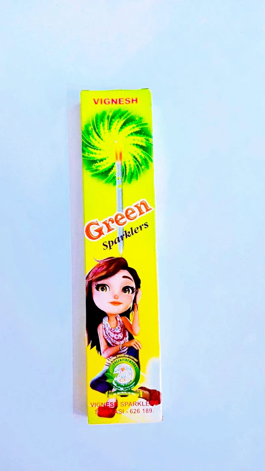 7 Cm Green Sparklers